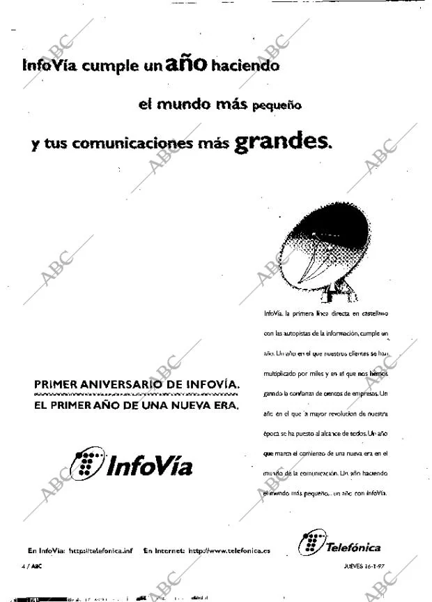 ABC MADRID 16-01-1997 página 4