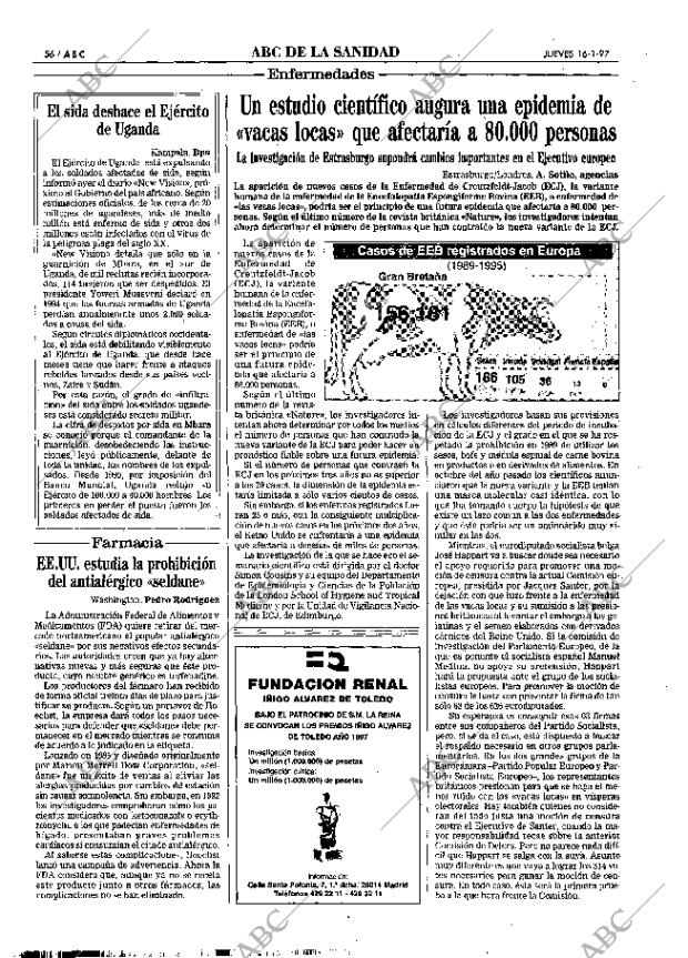 ABC MADRID 16-01-1997 página 56