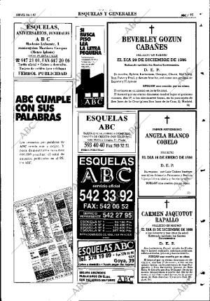 ABC MADRID 16-01-1997 página 95