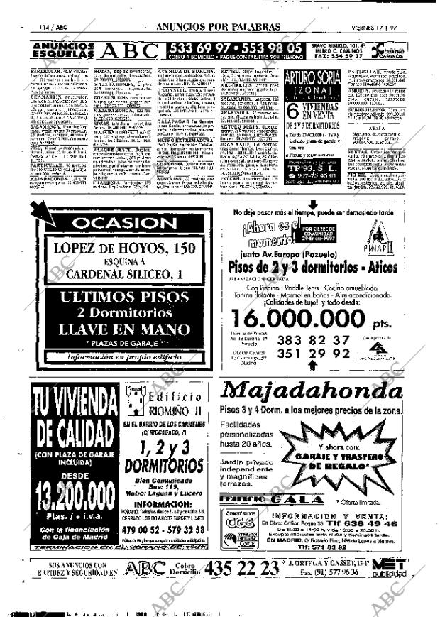 ABC MADRID 17-01-1997 página 114