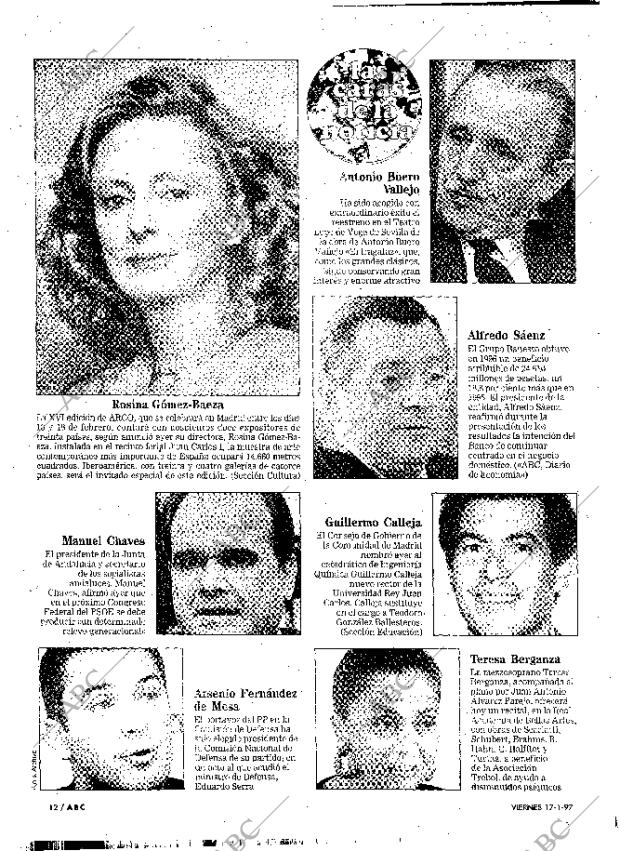 ABC MADRID 17-01-1997 página 12