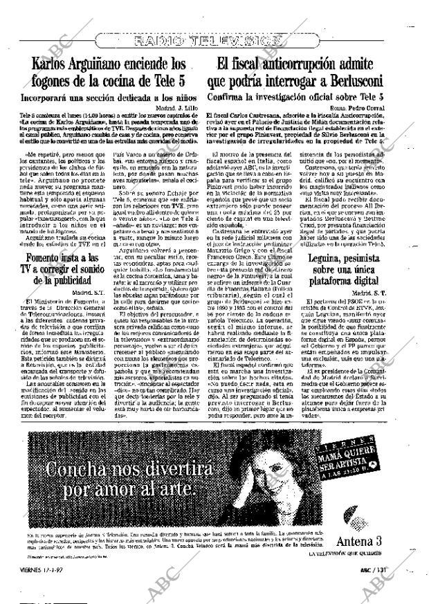 ABC MADRID 17-01-1997 página 131