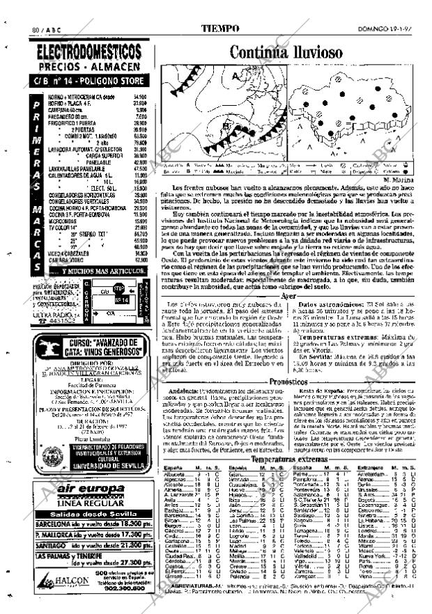 ABC SEVILLA 19-01-1997 página 80