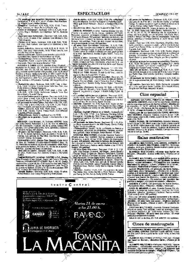 ABC SEVILLA 19-01-1997 página 96