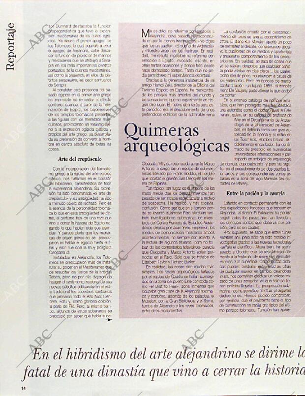 BLANCO Y NEGRO MADRID 19-01-1997 página 14