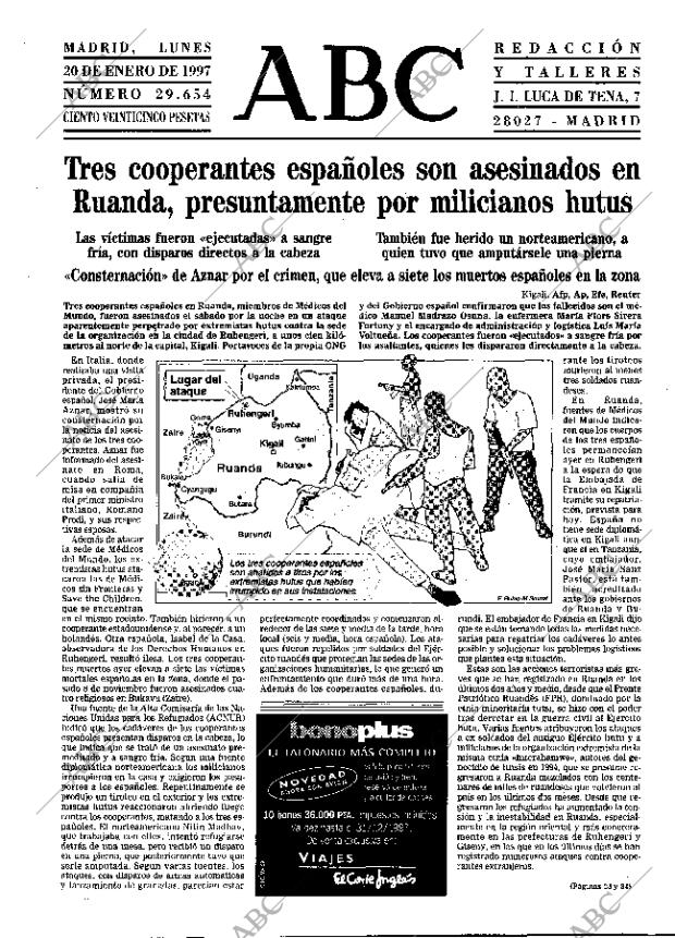 ABC MADRID 20-01-1997 página 17