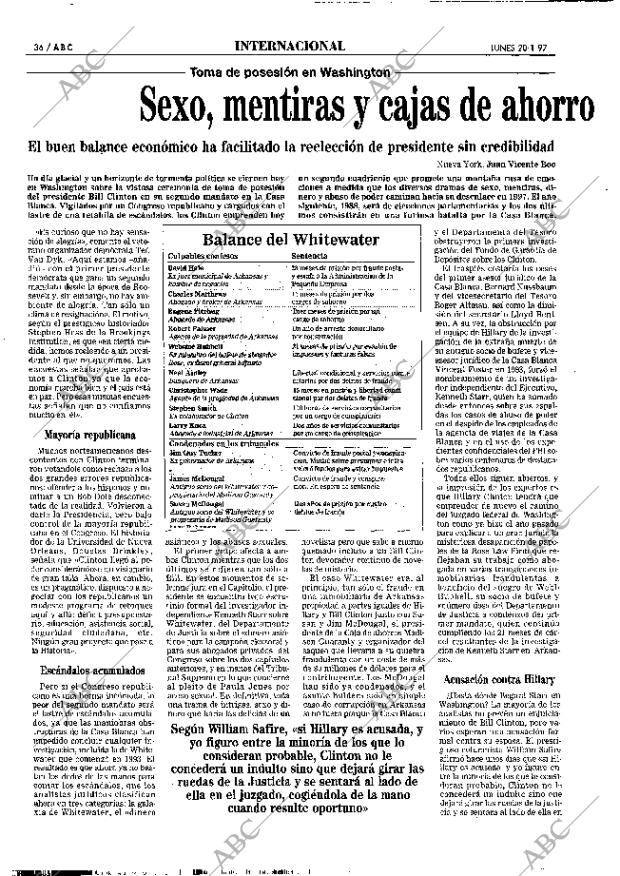 ABC MADRID 20-01-1997 página 36