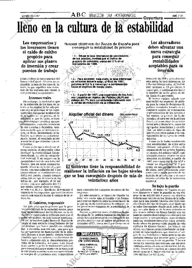 ABC MADRID 20-01-1997 página 51