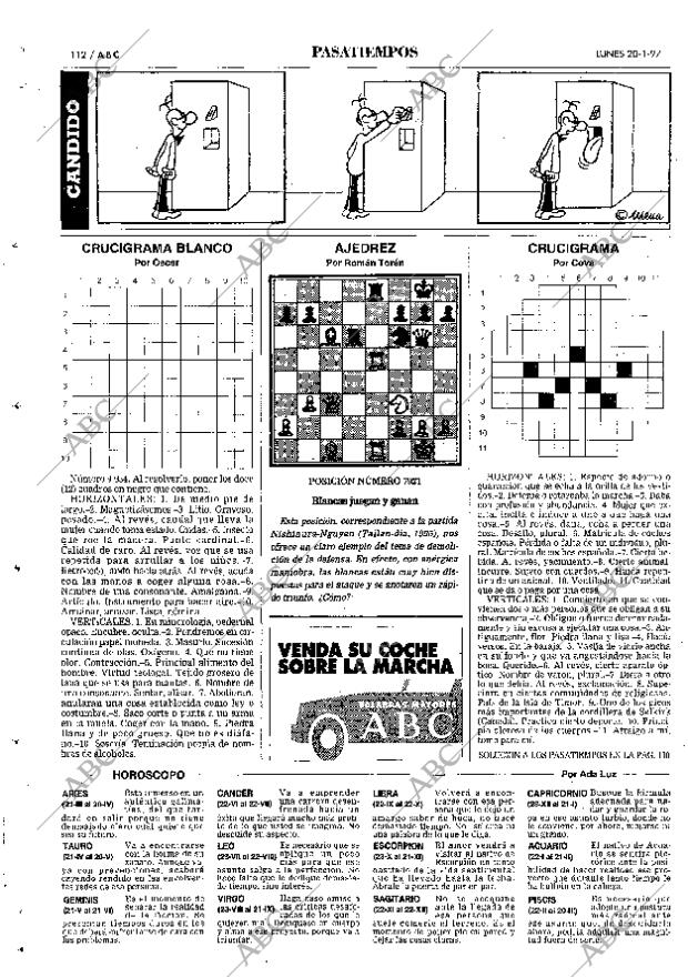 ABC SEVILLA 20-01-1997 página 112