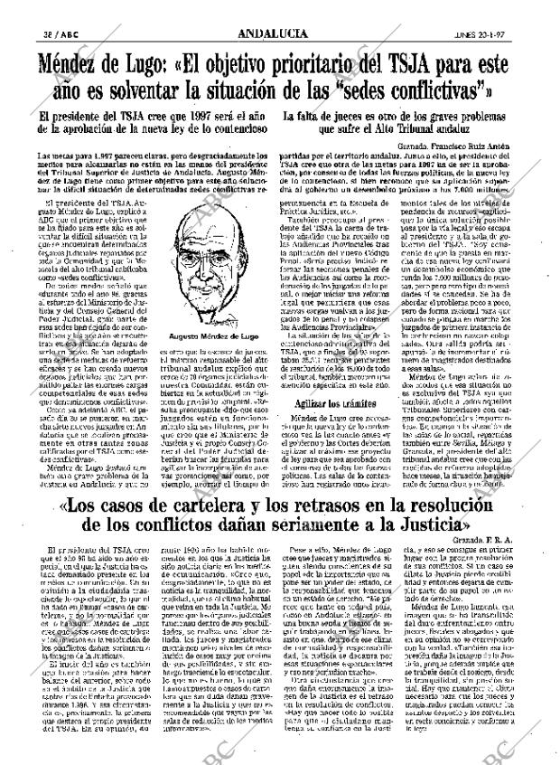 ABC SEVILLA 20-01-1997 página 38