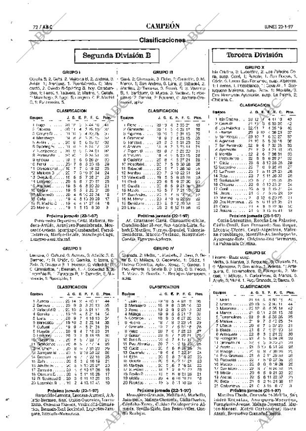 ABC SEVILLA 20-01-1997 página 72