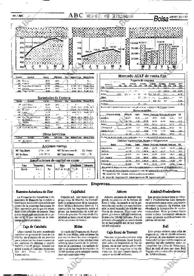 ABC MADRID 23-01-1997 página 44