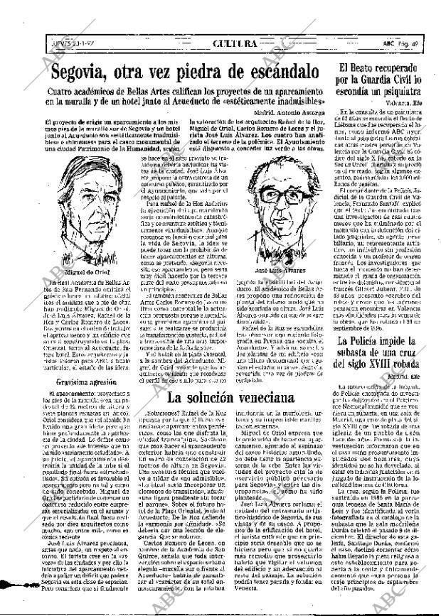 ABC MADRID 23-01-1997 página 49