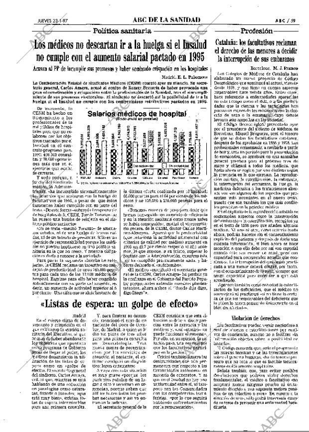 ABC MADRID 23-01-1997 página 59