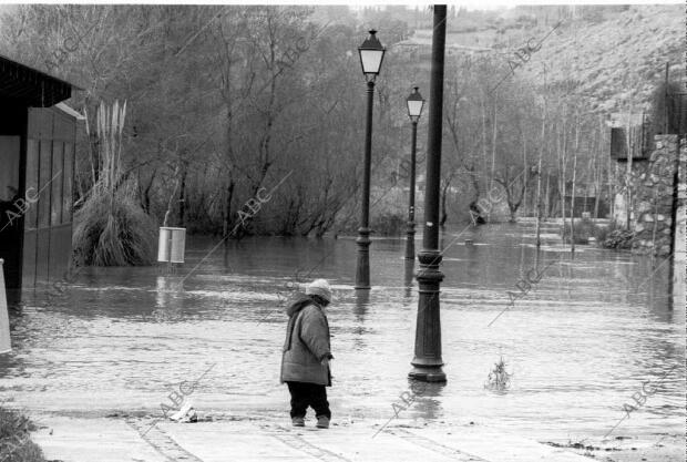 La crecida del río Tajo, A punto de Desbordarse, Vuelve A inundar las Obras de...