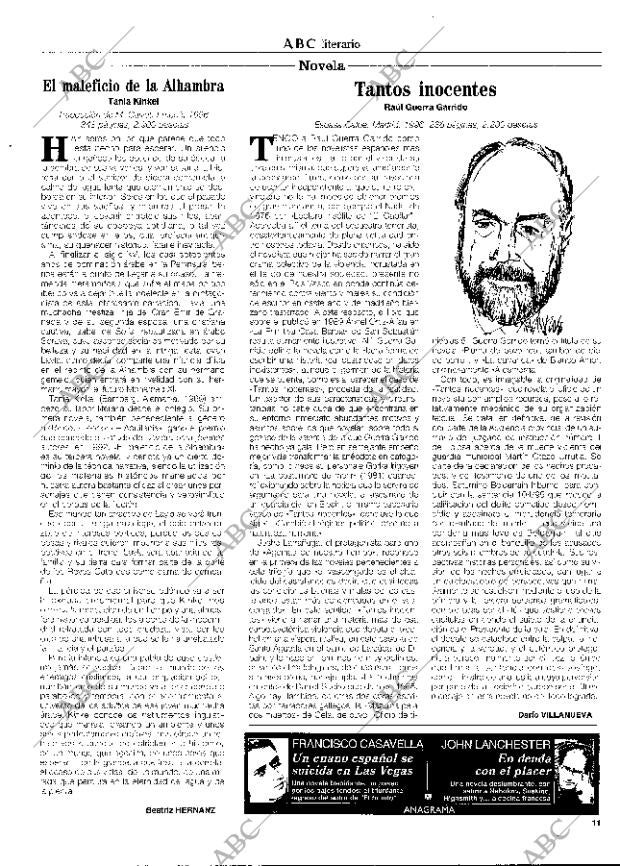 CULTURAL MADRID 24-01-1997 página 11