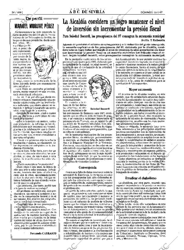 ABC SEVILLA 26-01-1997 página 54