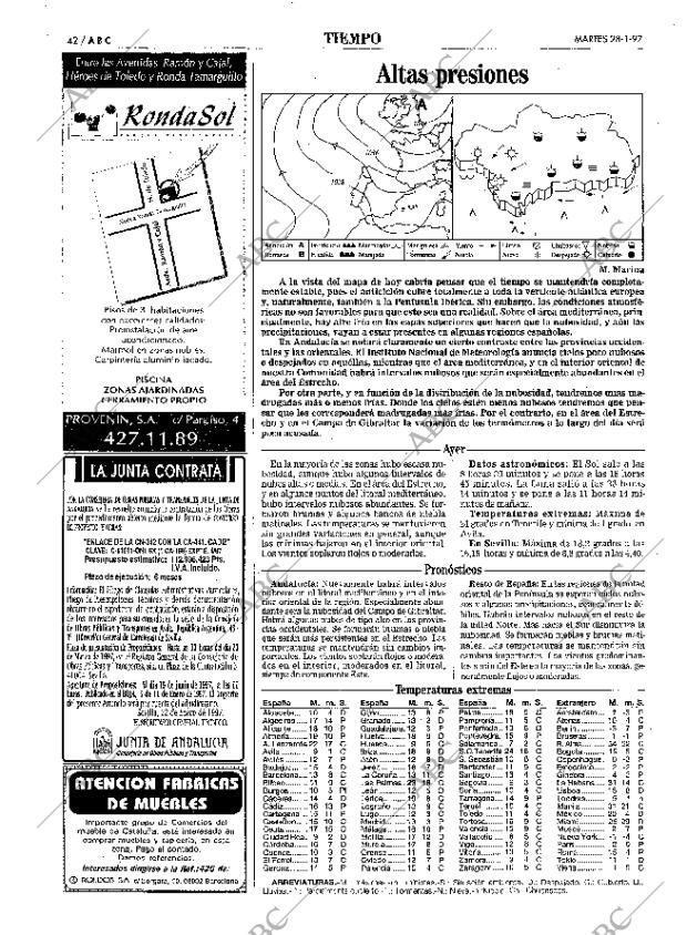ABC SEVILLA 28-01-1997 página 42