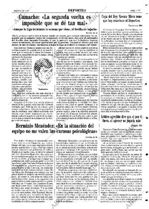 ABC SEVILLA 28-01-1997 página 77