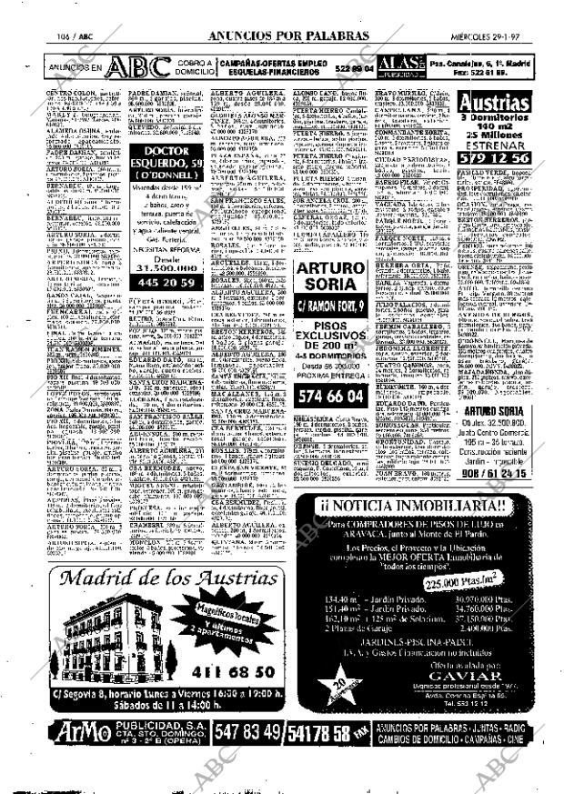 ABC MADRID 29-01-1997 página 106