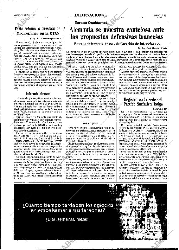ABC MADRID 29-01-1997 página 35