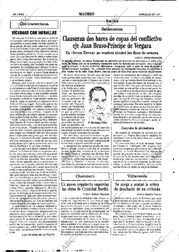 ABC MADRID 29-01-1997 página 68