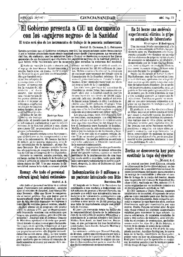 ABC MADRID 29-01-1997 página 73