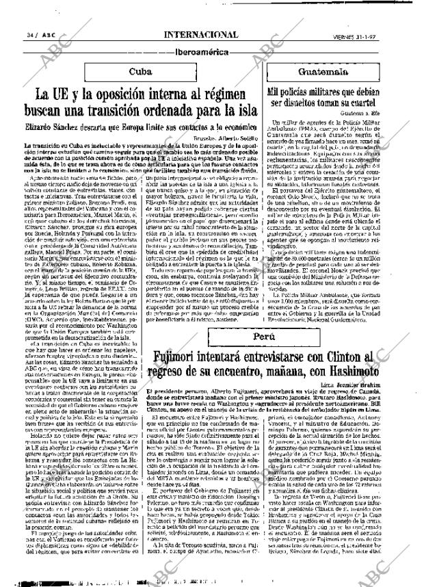 ABC MADRID 31-01-1997 página 34