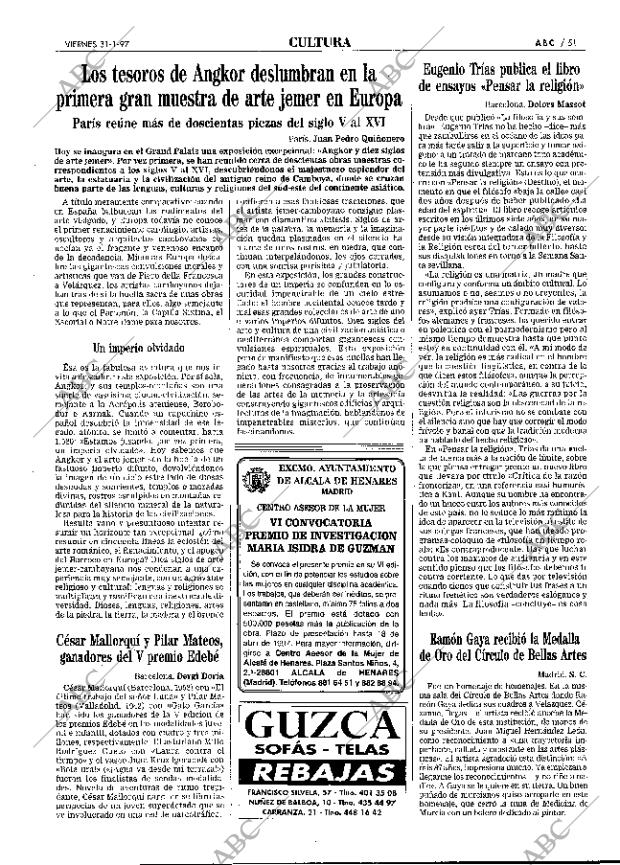 ABC MADRID 31-01-1997 página 51