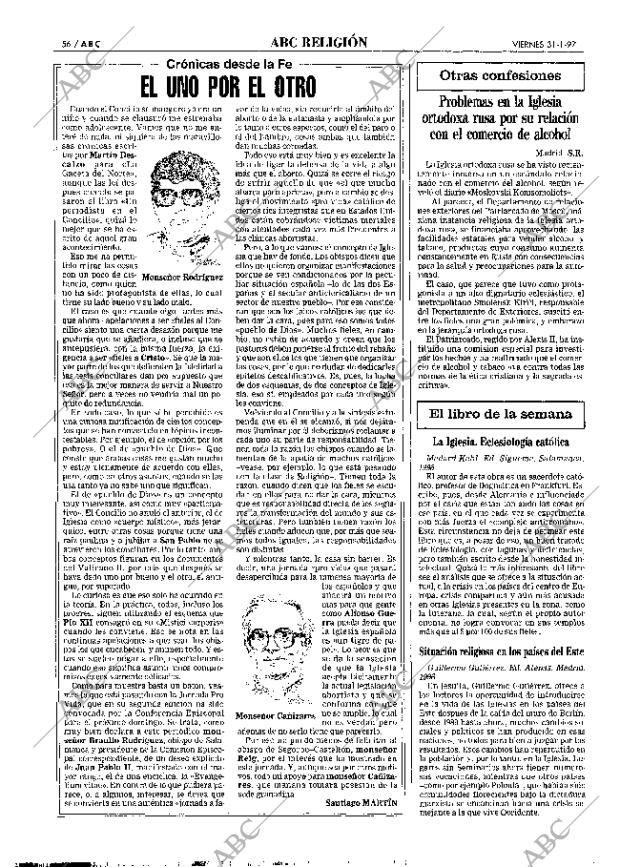 ABC MADRID 31-01-1997 página 56