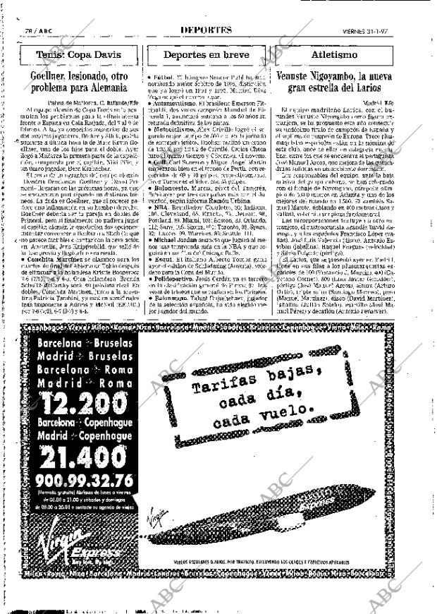 ABC MADRID 31-01-1997 página 78