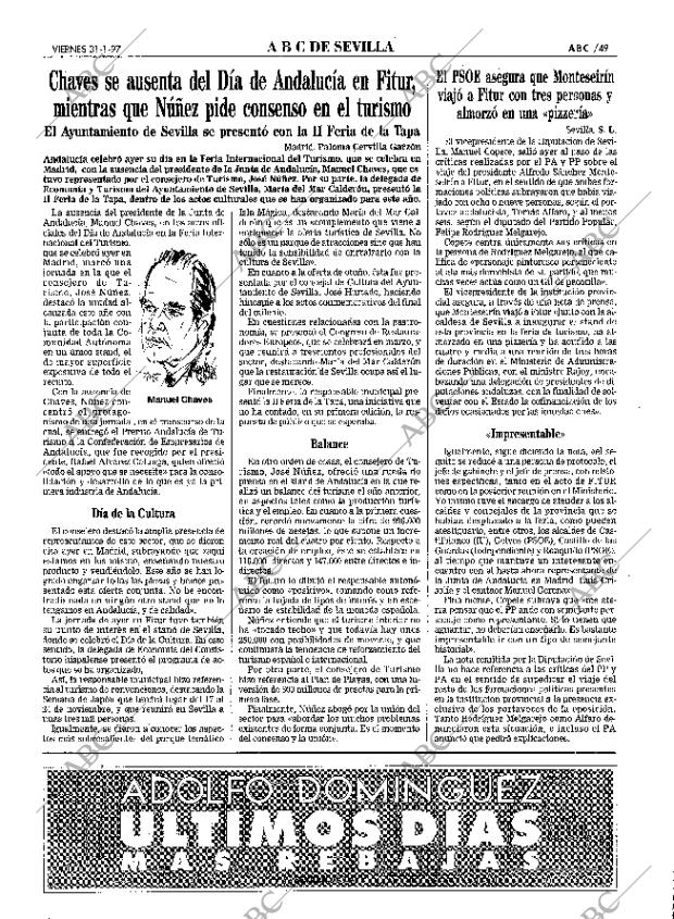 ABC SEVILLA 31-01-1997 página 49