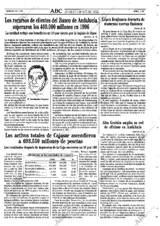 ABC SEVILLA 31-01-1997 página 65