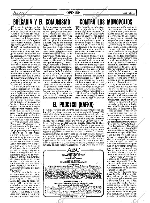 ABC MADRID 01-02-1997 página 15