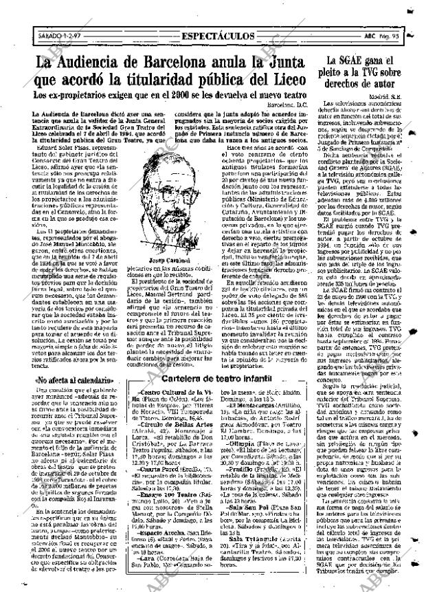 ABC MADRID 01-02-1997 página 95