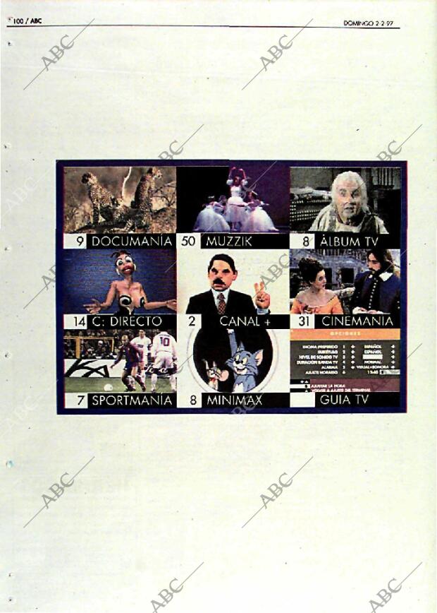 ABC MADRID 02-02-1997 página 100
