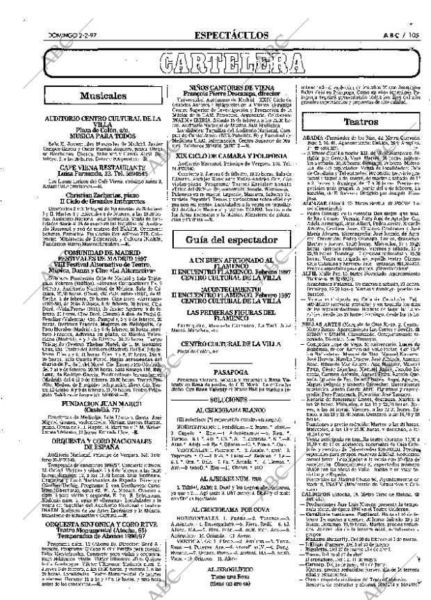ABC MADRID 02-02-1997 página 105