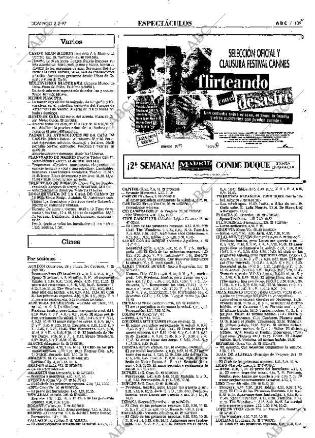 ABC MADRID 02-02-1997 página 109