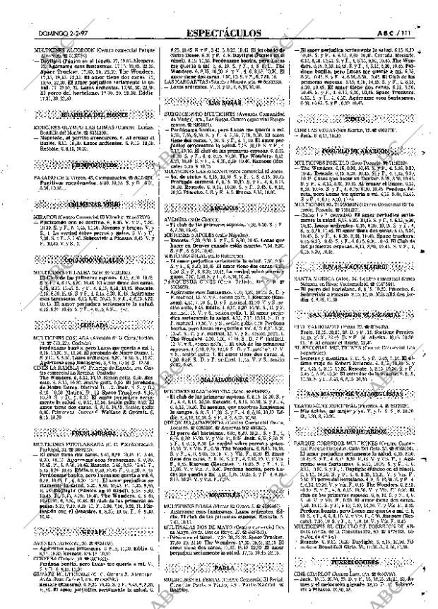 ABC MADRID 02-02-1997 página 111