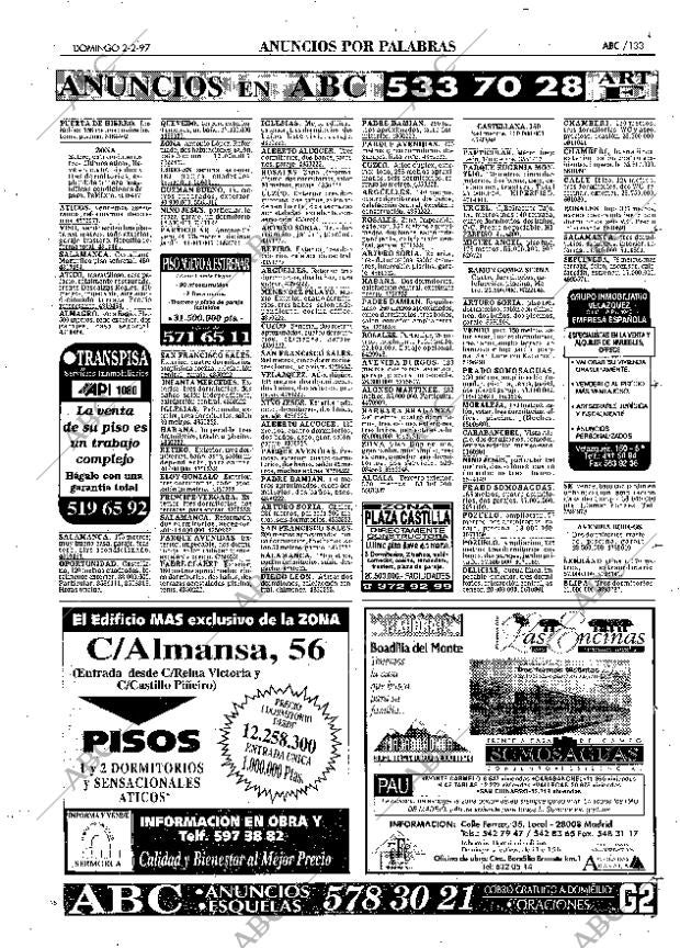 ABC MADRID 02-02-1997 página 133