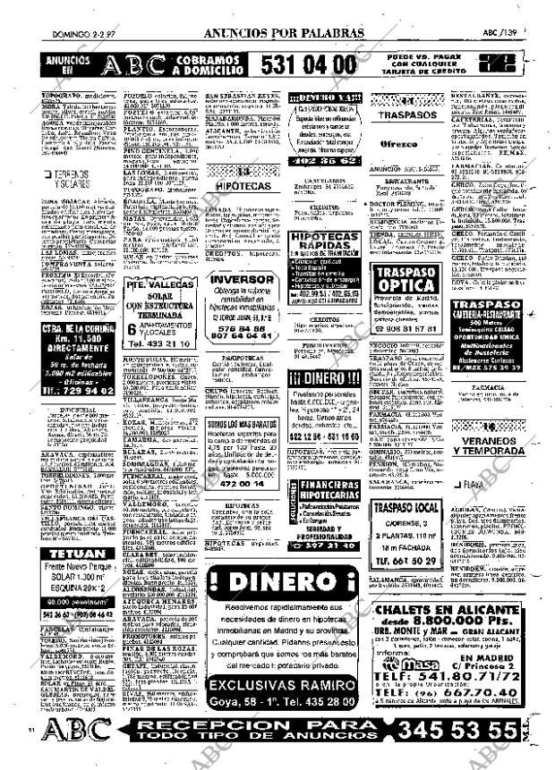 ABC MADRID 02-02-1997 página 139
