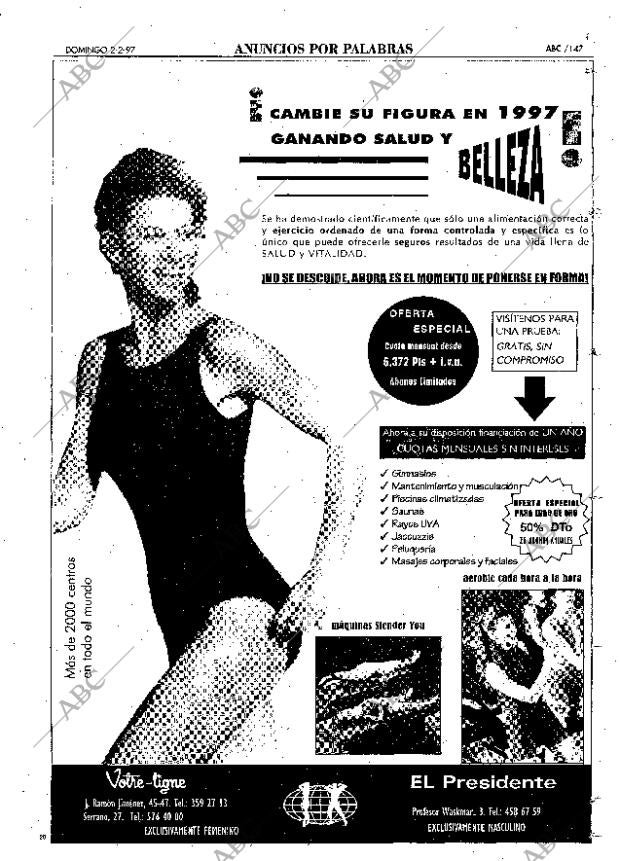 ABC MADRID 02-02-1997 página 147