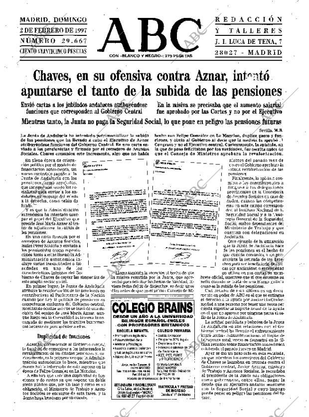 ABC MADRID 02-02-1997 página 23