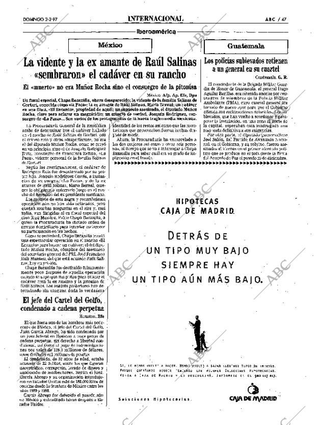 ABC MADRID 02-02-1997 página 47