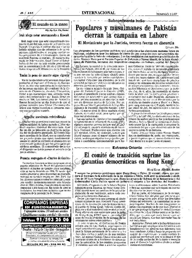 ABC MADRID 02-02-1997 página 48