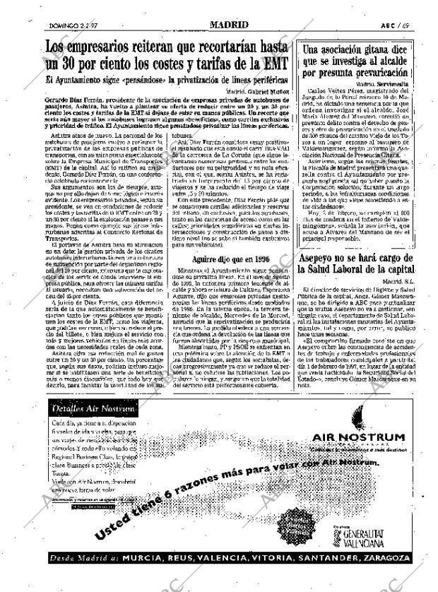 ABC MADRID 02-02-1997 página 69
