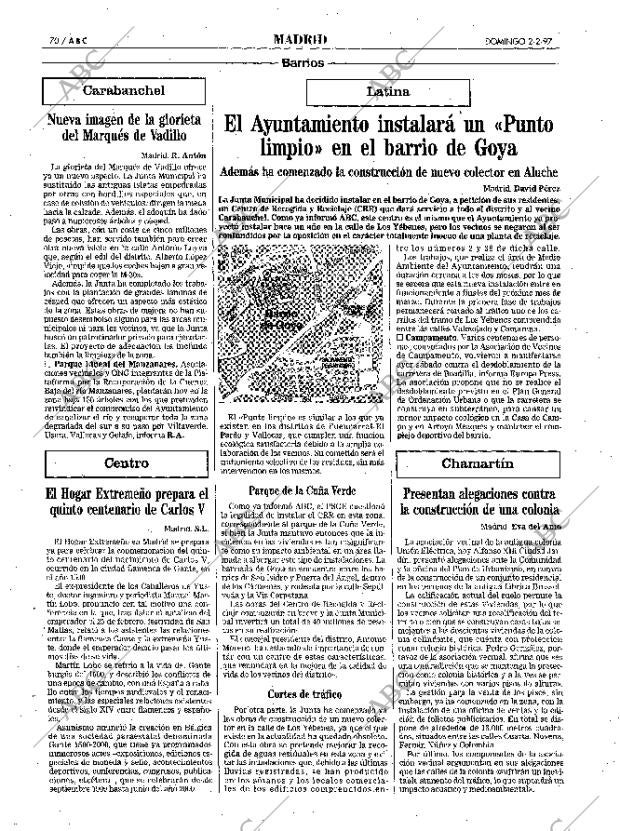 ABC MADRID 02-02-1997 página 70