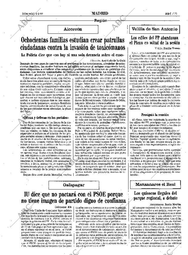 ABC MADRID 02-02-1997 página 71
