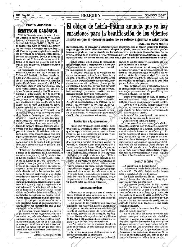 ABC MADRID 02-02-1997 página 80