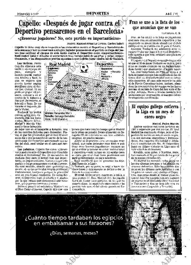 ABC MADRID 02-02-1997 página 91